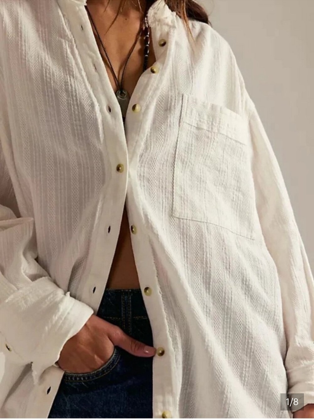 Free People - Summer Sorbet Shirt top blouse tunic